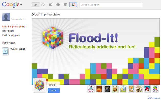 giochi google plus
