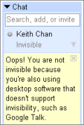 gmail chat invisibile ops