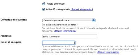 gmail domanda