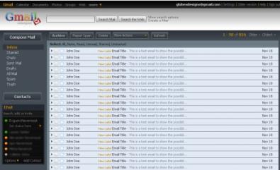 gmail redesign