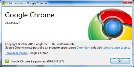 google chrome 10