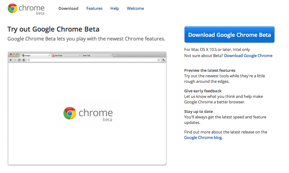 google chrome 19 beta