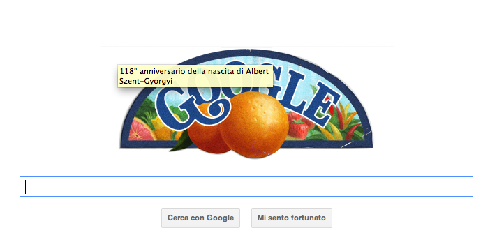 google doodle Albert Szent Gyorgyi