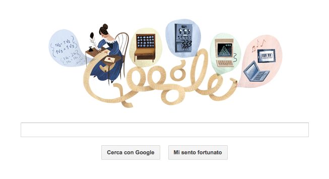google doodle ada lovelace