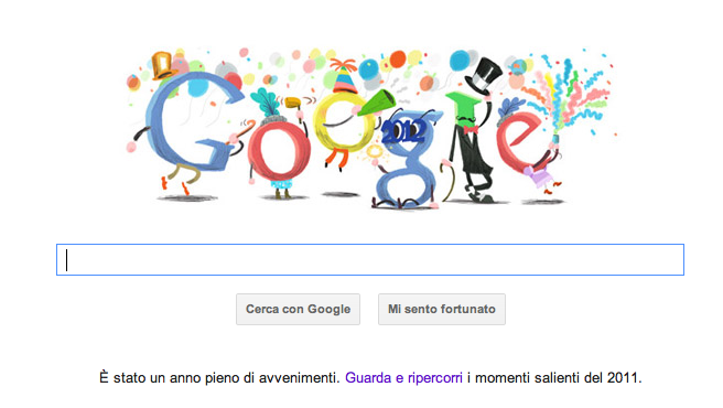 google doodle capodanno