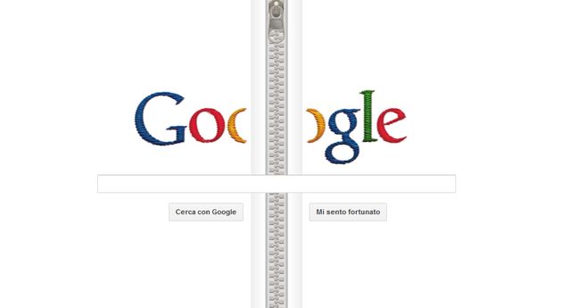 google doodle cerniera lampo