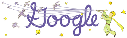 Google Doodle Antoine de Saint-Exupéry