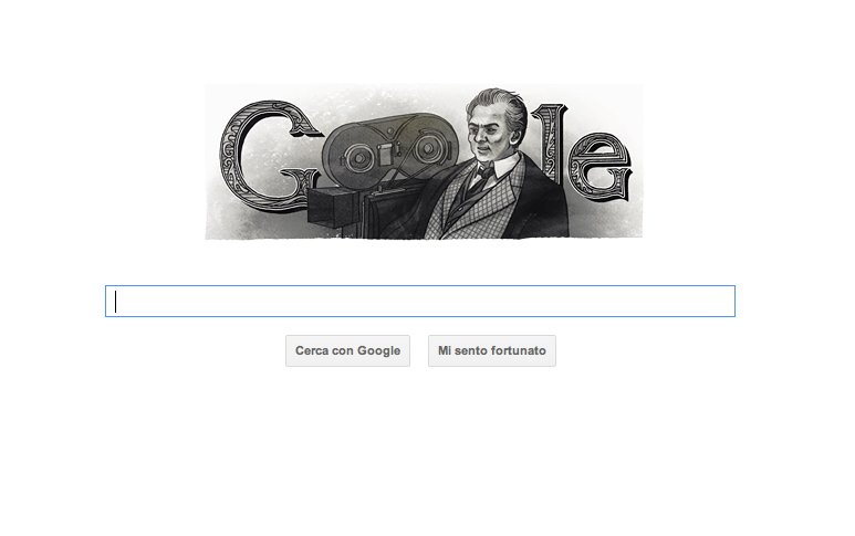 google doodle federico fellini