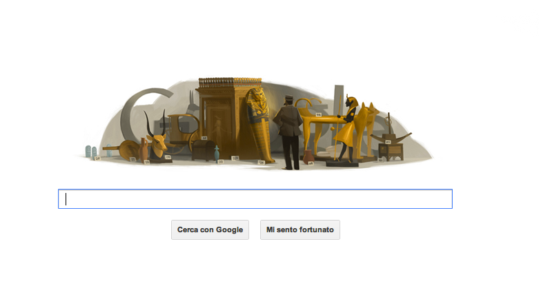google doodle howard carter
