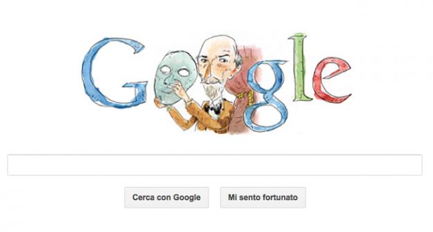 google doodle luigi pirandello