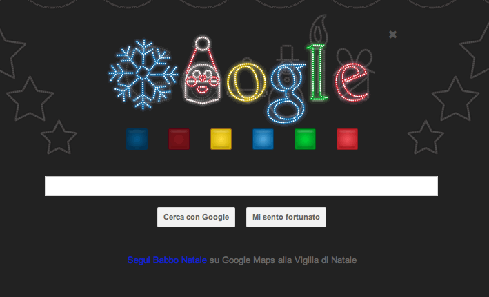 google doodle natale