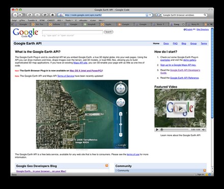 Google Earth Mac
