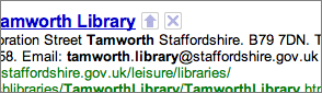 google experimental screenshot