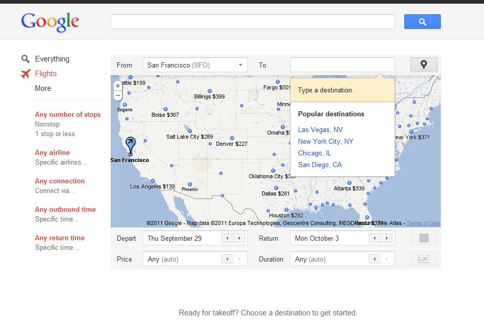 google flights