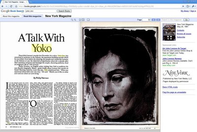 google magazine book search