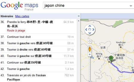 google maps indicazioni stradali