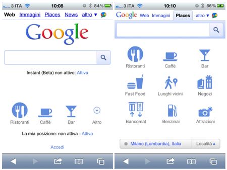 google mobile safari iphone