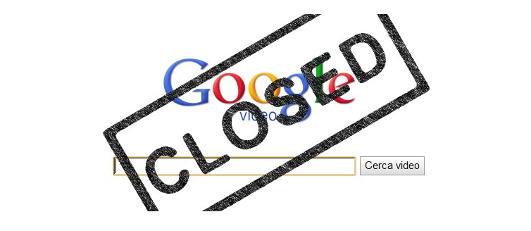 google servizi chiusi