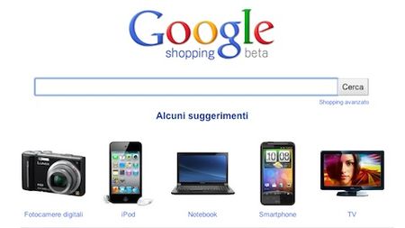 google shopping italia