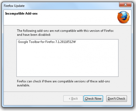 google toolbar firefox 5