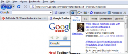 google toolbar firefox