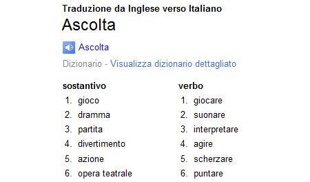 google translate traduttore gratis online risultati