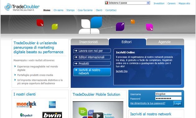 guadagnare online banner