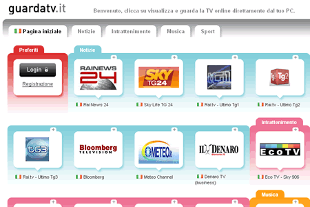 guarda tv online guardatv