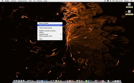 guida masterizzazione apple crea cartella