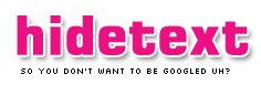 hidetext