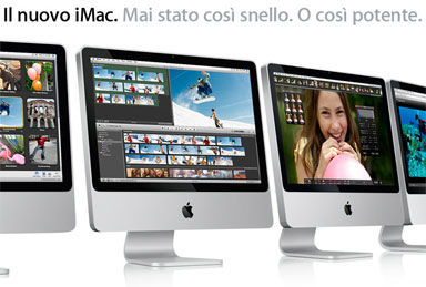 La home page di Apple Italia