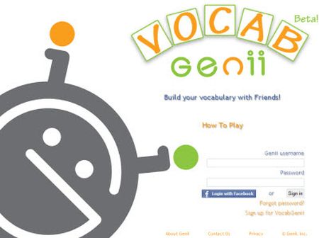 imparare inglese online vocab genii