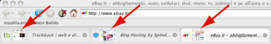 Informational Tab screenshot