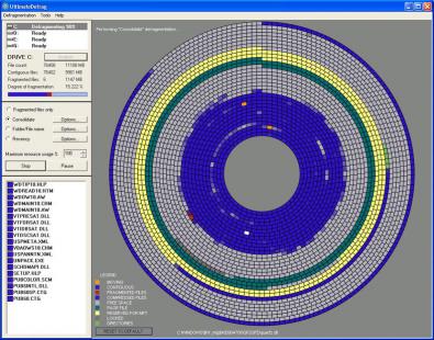 UltimateDefrag screenshot