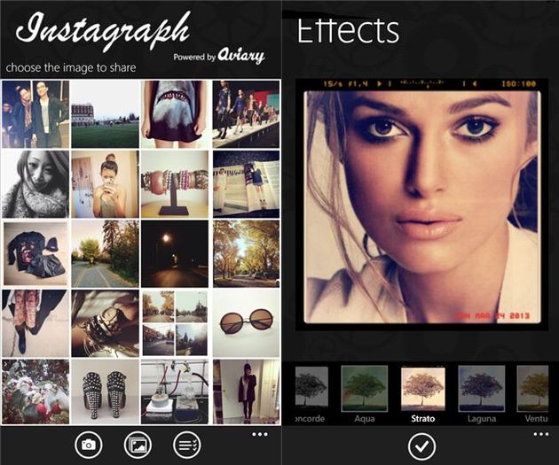 instagram windows phone app instagraph
