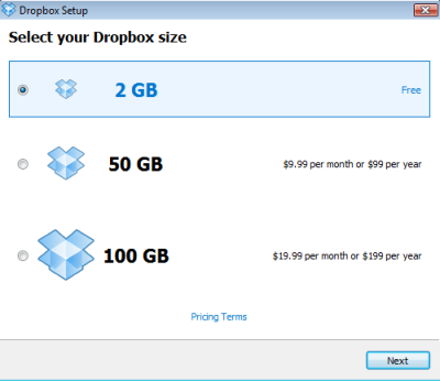 installare dropbox