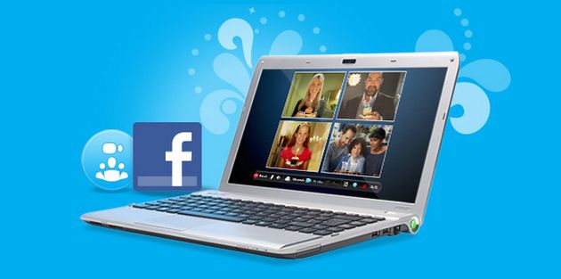 integrare facebook skype