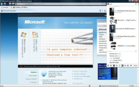 Internet Explorer 8