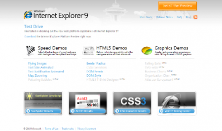 Internet Explorer 9 Canvas