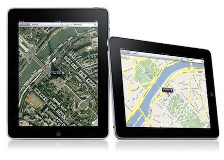 iPad 3G, grazie ad antenne sovradimensionate, ha una ricezione HSDPA e GPS migliore rispetto ad iPhone 3Gs