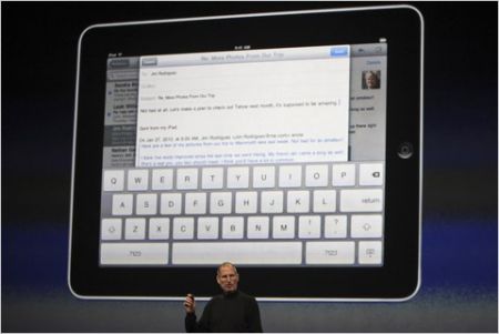 iPad Steve Jobs