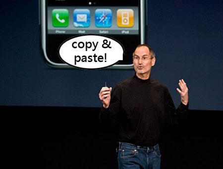 iPhone Copy Paste