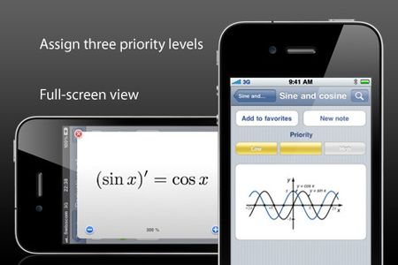 iscience iphone formule matematica