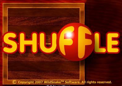 shuffle title screen