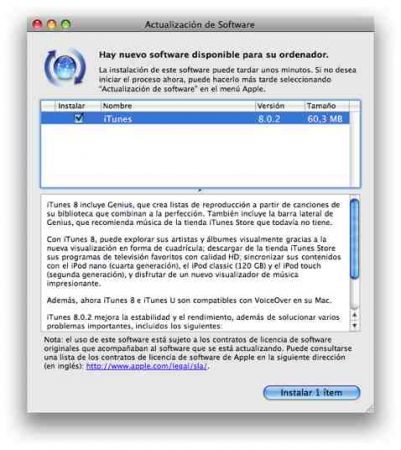 iTunes 8.0.2