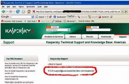 kaspersky violato