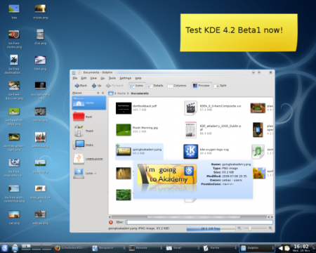 KDE 4.2 beta 1
