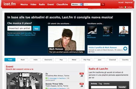 last.fm trasmette i vostri dati alle major?