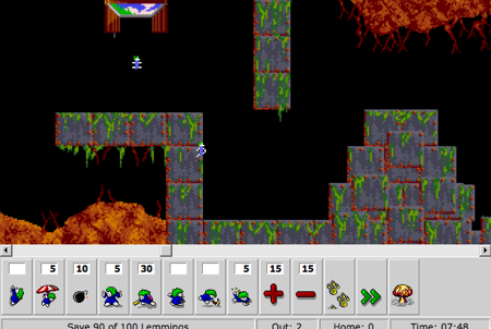 lemmings browser game