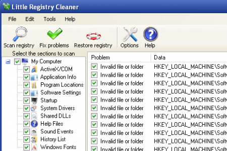 Little Registry Cleaner